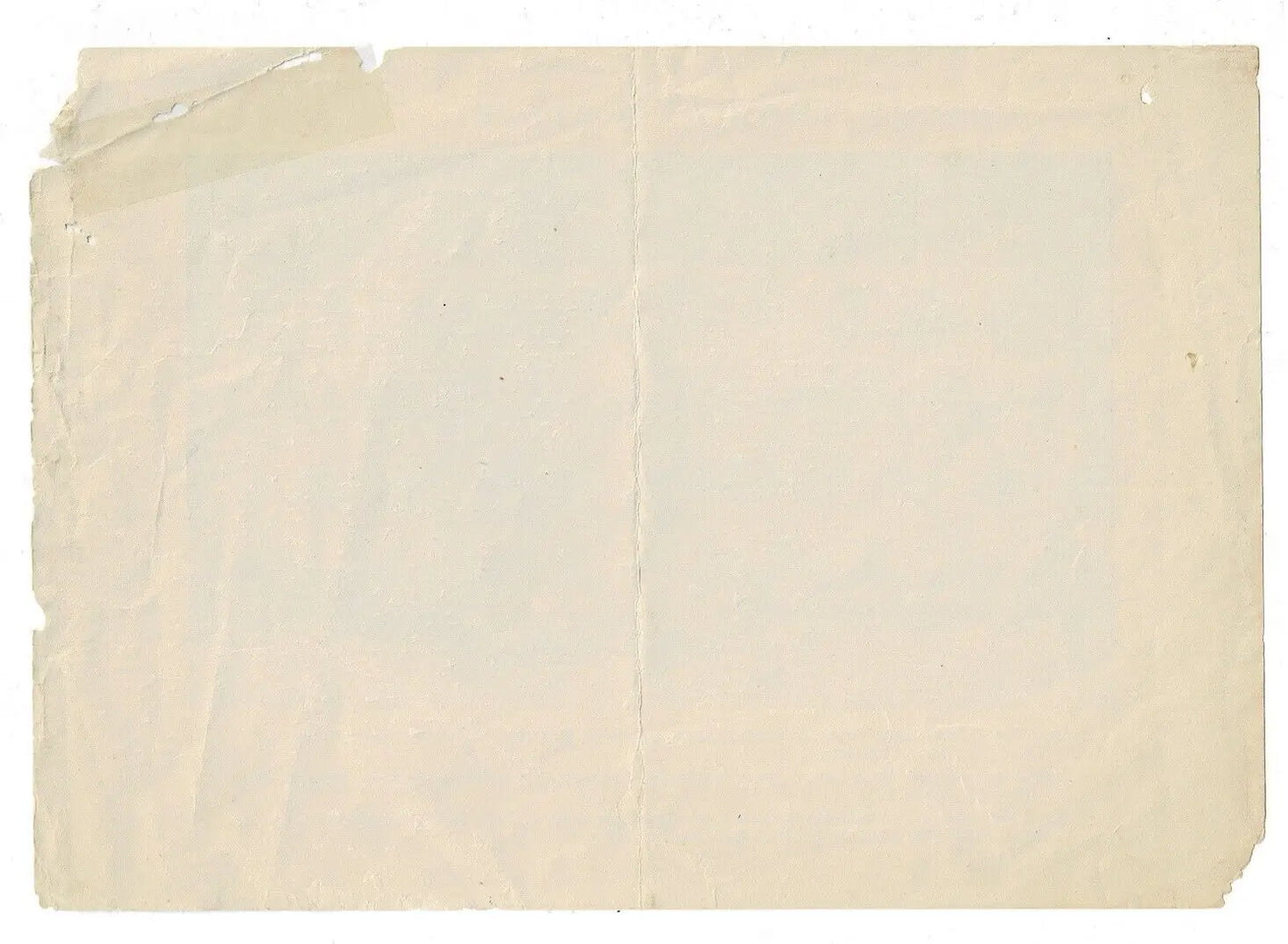 Torn beige paper showcasing Philadelphia Athletics 7x10 team photo publication original