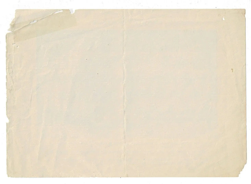 Torn beige paper showcasing Philadelphia Athletics 7x10 team photo publication original