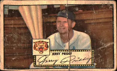 1952 Topps #28 Jerry Priddy - Baseball Card Single