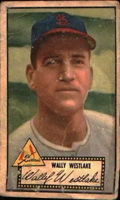 1952 Topps #38 Wally Westlake - Baseball Card Single