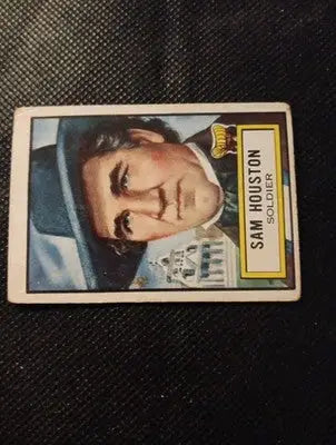 1952 Topps Look N See - Sam Houston #61. VG+ - Non-Sports Card Single