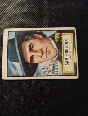 1952 Topps Look N See - Sam Houston #61. VG+ - Non-Sports Card Single