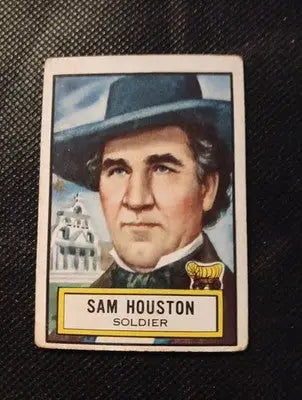 1952 Topps Look N See - Sam Houston #61. VG+ - Non-Sports Card Single