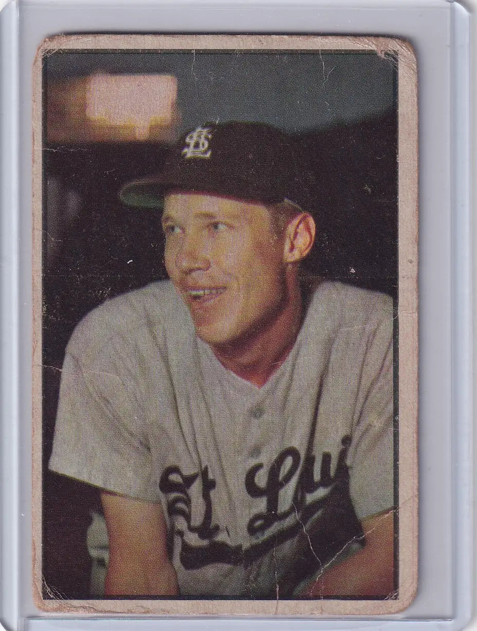 1953 Bowman Color #20 Don Lenhardt - St. Louis Browns