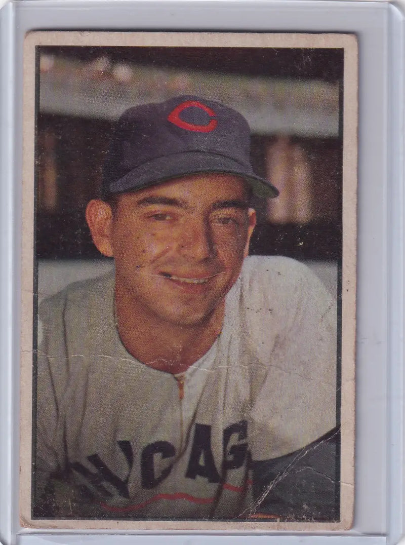 1953 Bowman Color #42 Tommy Brown - Chicago Cubs