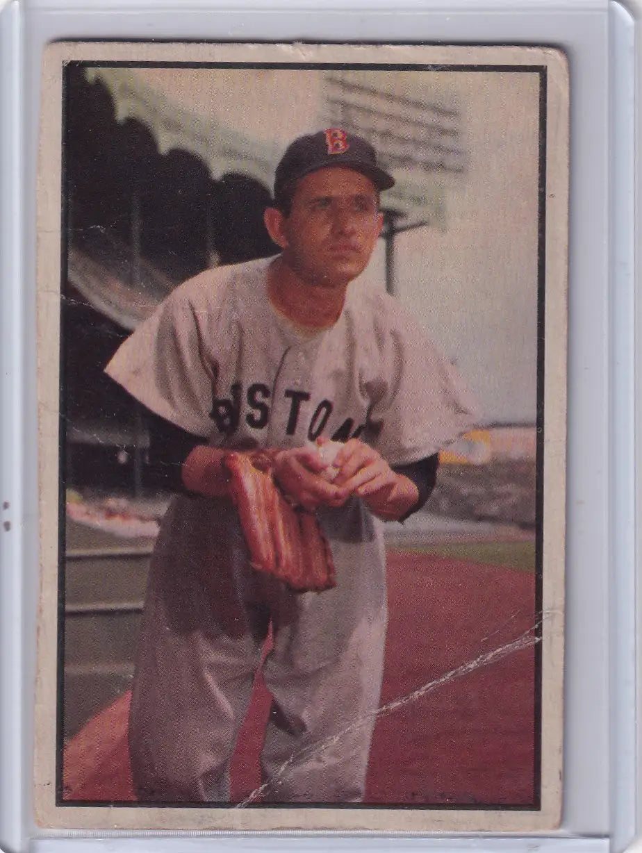 1953 Bowman Color #66 Mel Parnell - Boston Red Sox
