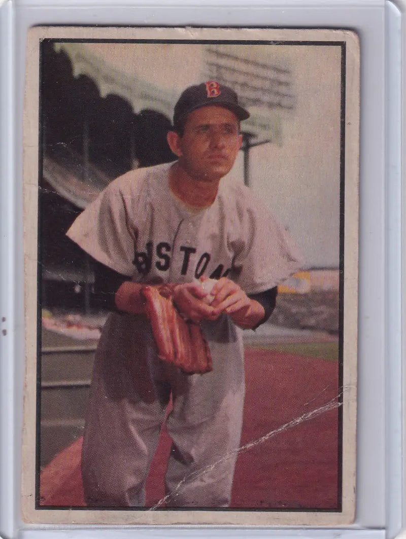 1953 Bowman Color #66 Mel Parnell - Boston Red Sox