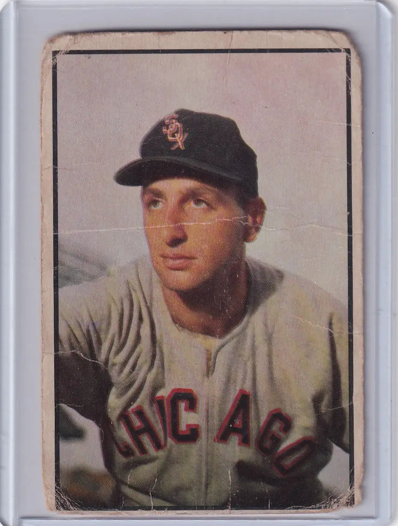 1953 Bowman Color #75 Saul Rogovin - Chicago White Sox