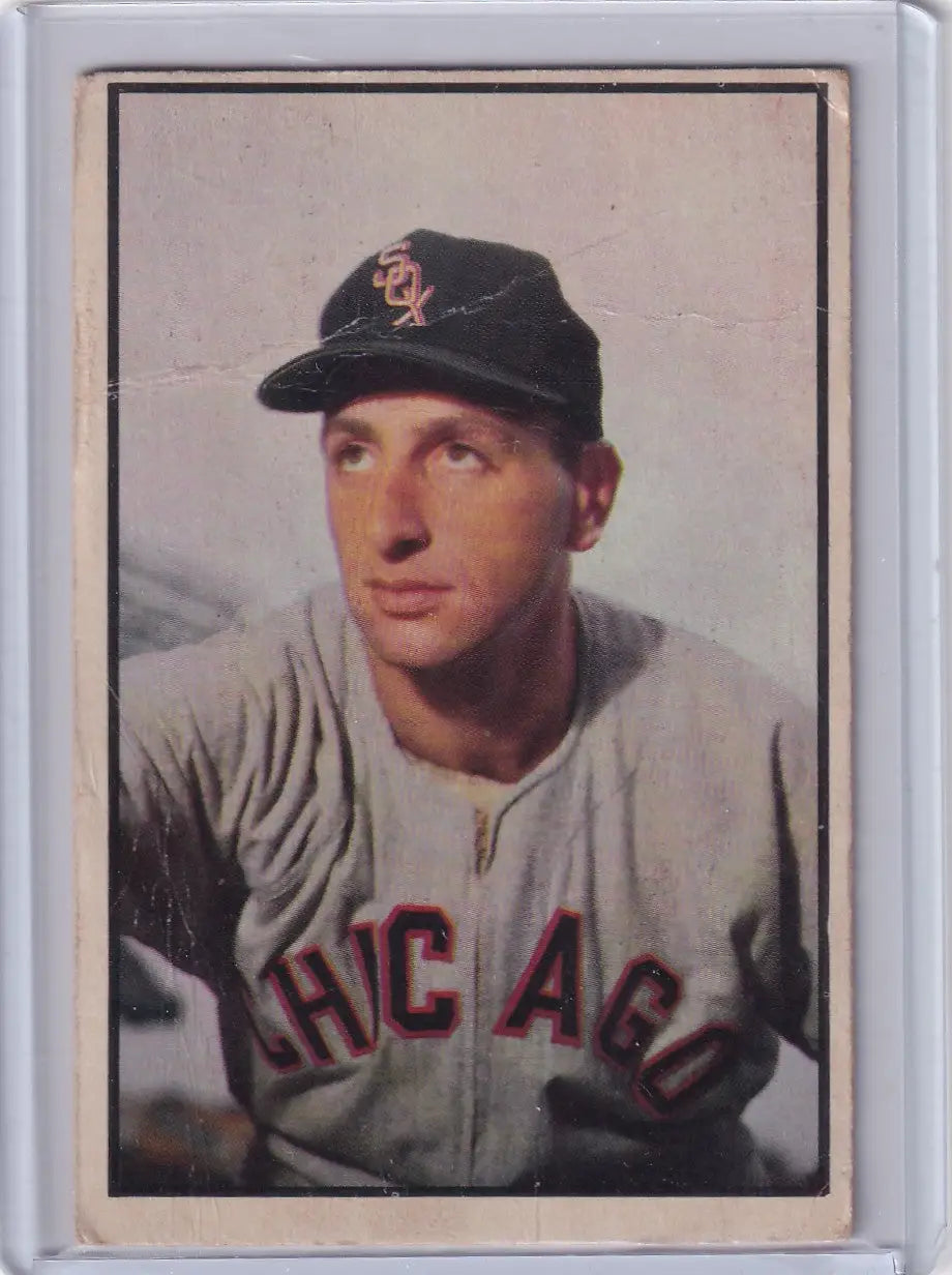 1953 Bowman Color #75 Saul Rogovin - Chicago White Sox