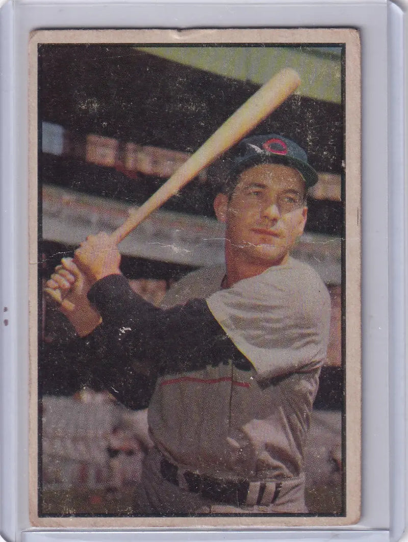 1953 Bowman Color #94 Bob Addis - Chicago Cubs