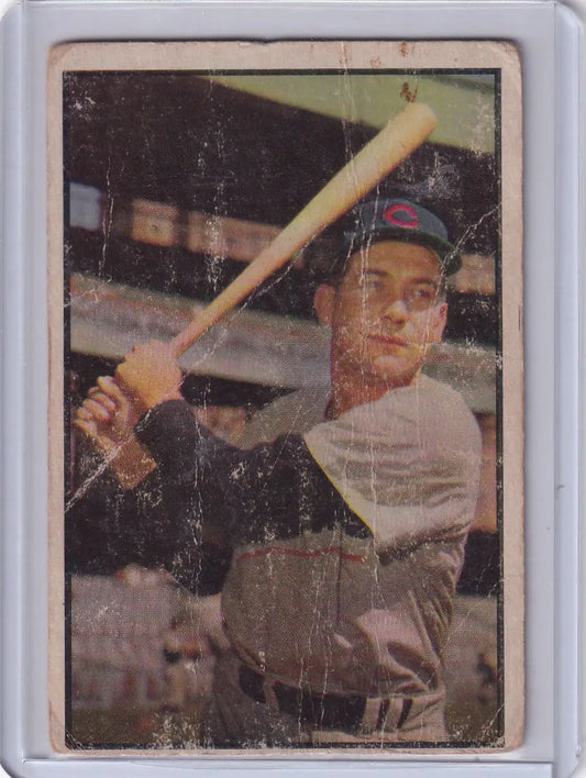 1953 Bowman Color #94 Bob Addis - Chicago Cubs - Baseball Card Single