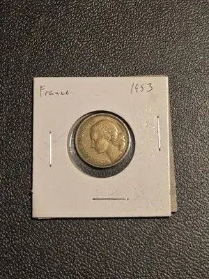 1953 France 10 Francs Copper-Nickel Coin - Very Good Condition - Collectible