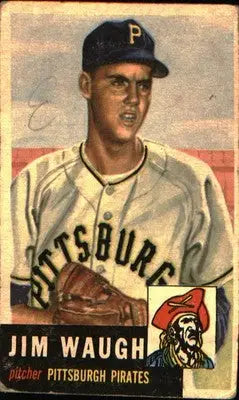1953 Topps #178 Jim Waugh Rookie Rookie - Baseball Card Single