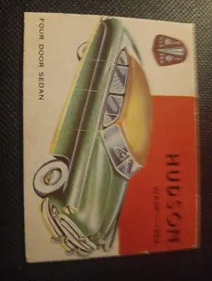 1953 Topps World Of Wheels Hudson Wasp #78. Trimmed. VG-EX - Racing Card Single