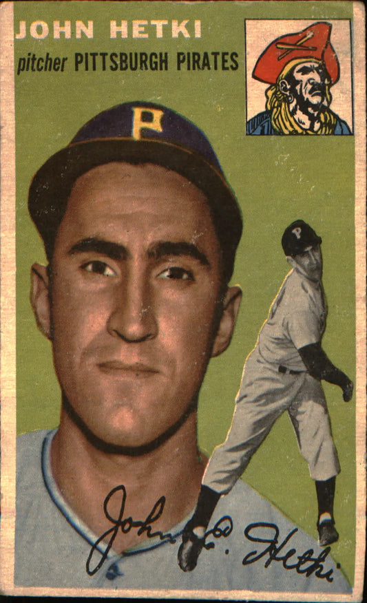 1954 Topps #161 John Hetki - Baseball Card Single