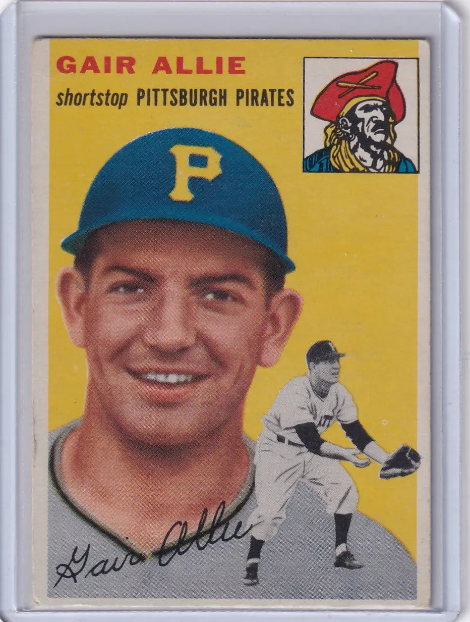 1954 Topps #179 Gair Allie - Pittsburgh Pirates RC
