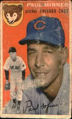 1954 Topps #28 Paul Minner - Baseball Card Single