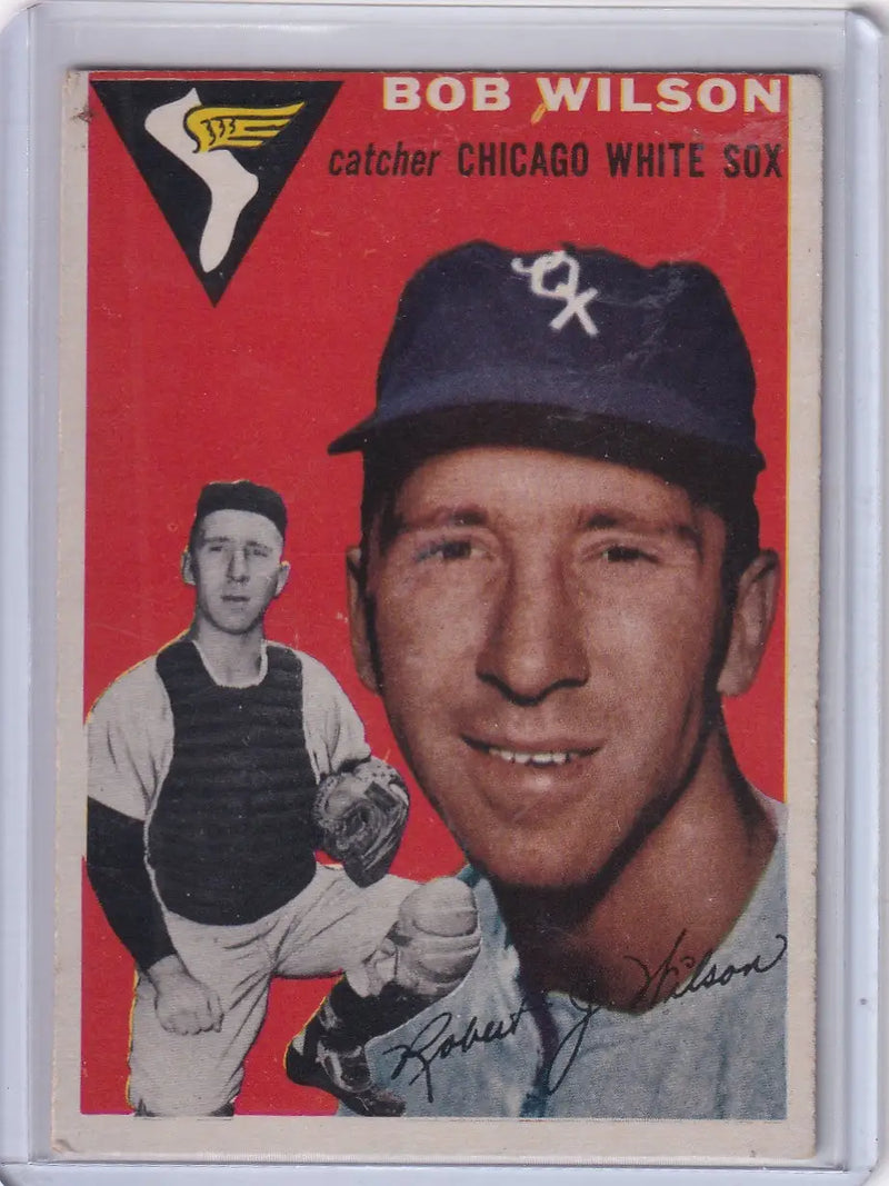 1954 Topps #58 Bob Wilson - Chicago White Sox
