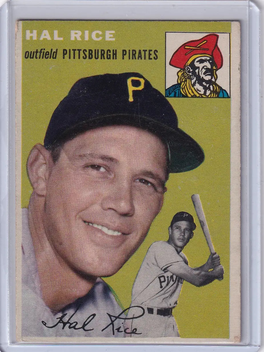 1954 Topps #95 Hal Rice - Pittsburgh Pirates
