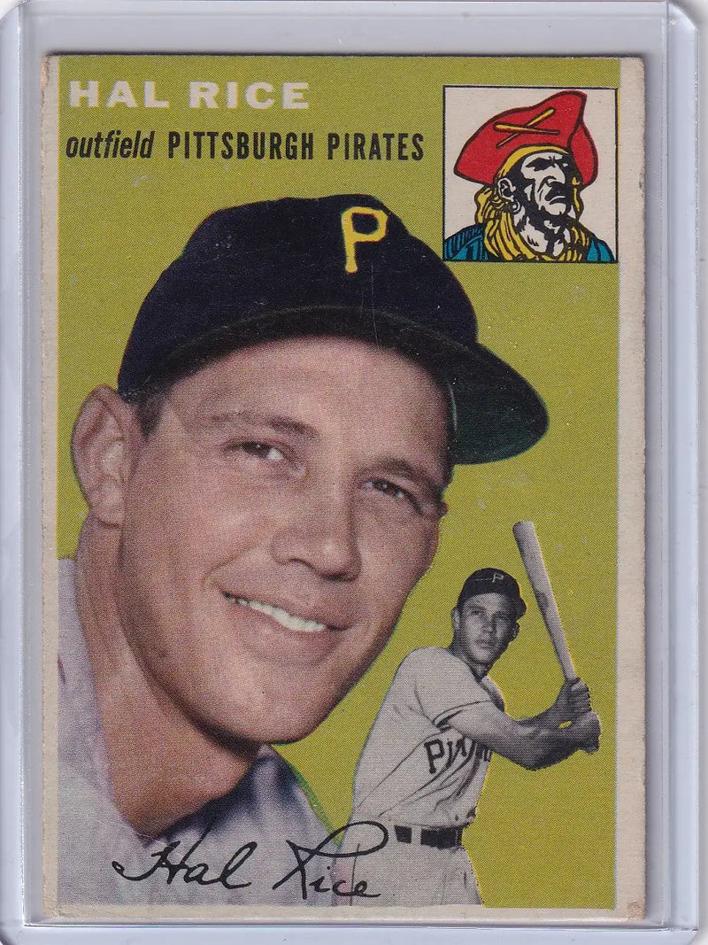 1954 Topps #95 Hal Rice - Pittsburgh Pirates