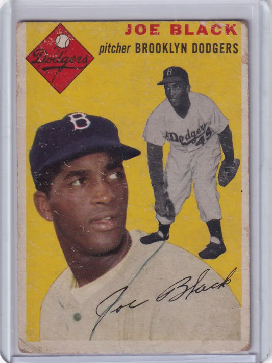 1954 Topps #98 Joe Black - Brooklyn Dodgers - Baseball Card Single