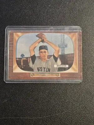 1955 Bowman #178 Tom Brewer - Baseball Card Single