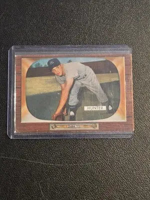 1955 Bowman #69 Billy Hunter - Baseball Card Single