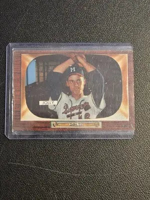 1955 Bowman #71 Dave Jolly - Baseball Card Single