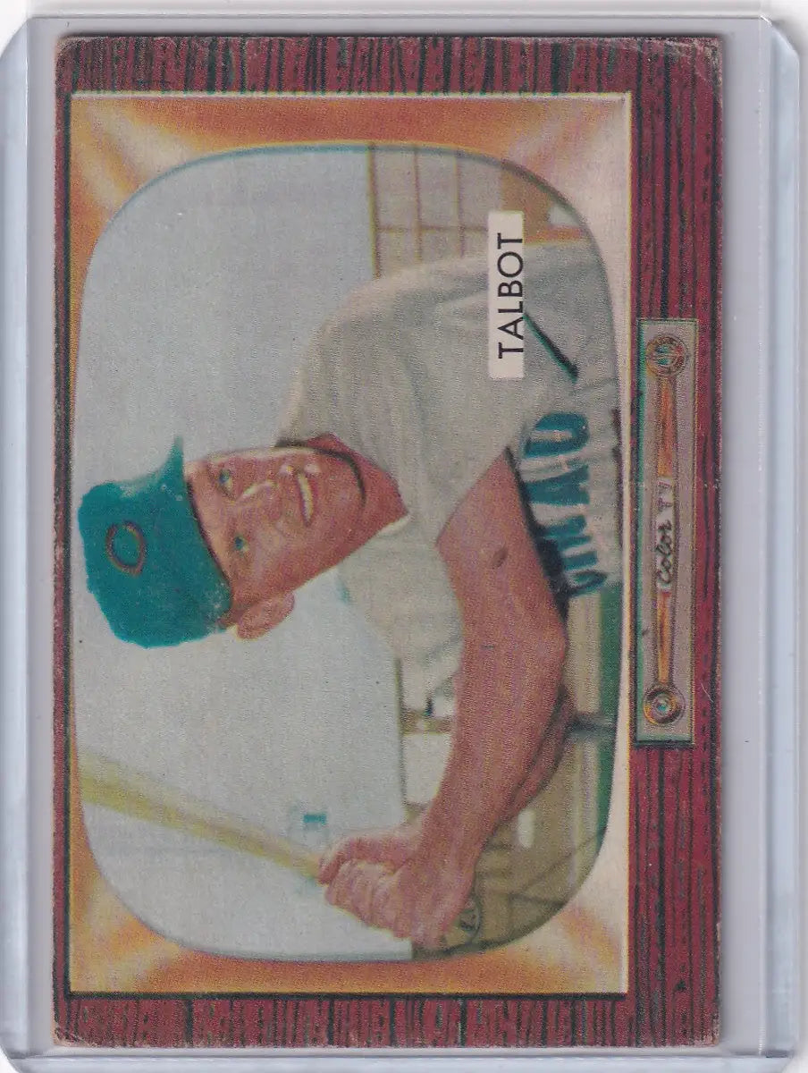 1955 Bowman Baseball #137 Bob Talbot - Chicago Cubs - Baseball Card Single