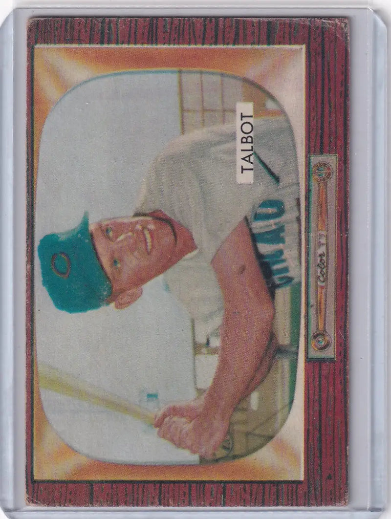 1955 Bowman Baseball #137 Bob Talbot - Chicago Cubs - Baseball Card Single