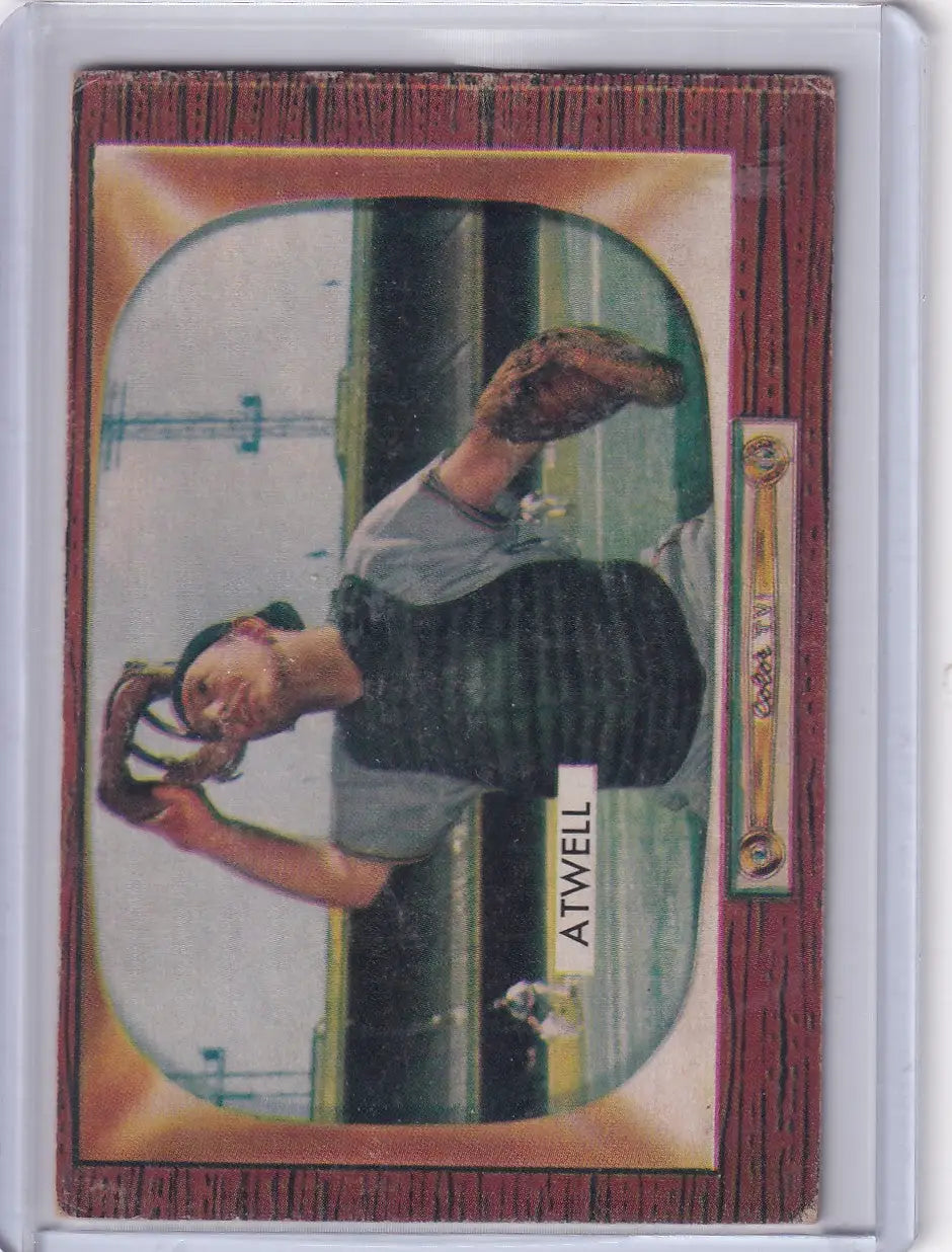 1955 Bowman Baseball #164 Toby Atwell - Pittsburgh Pirates