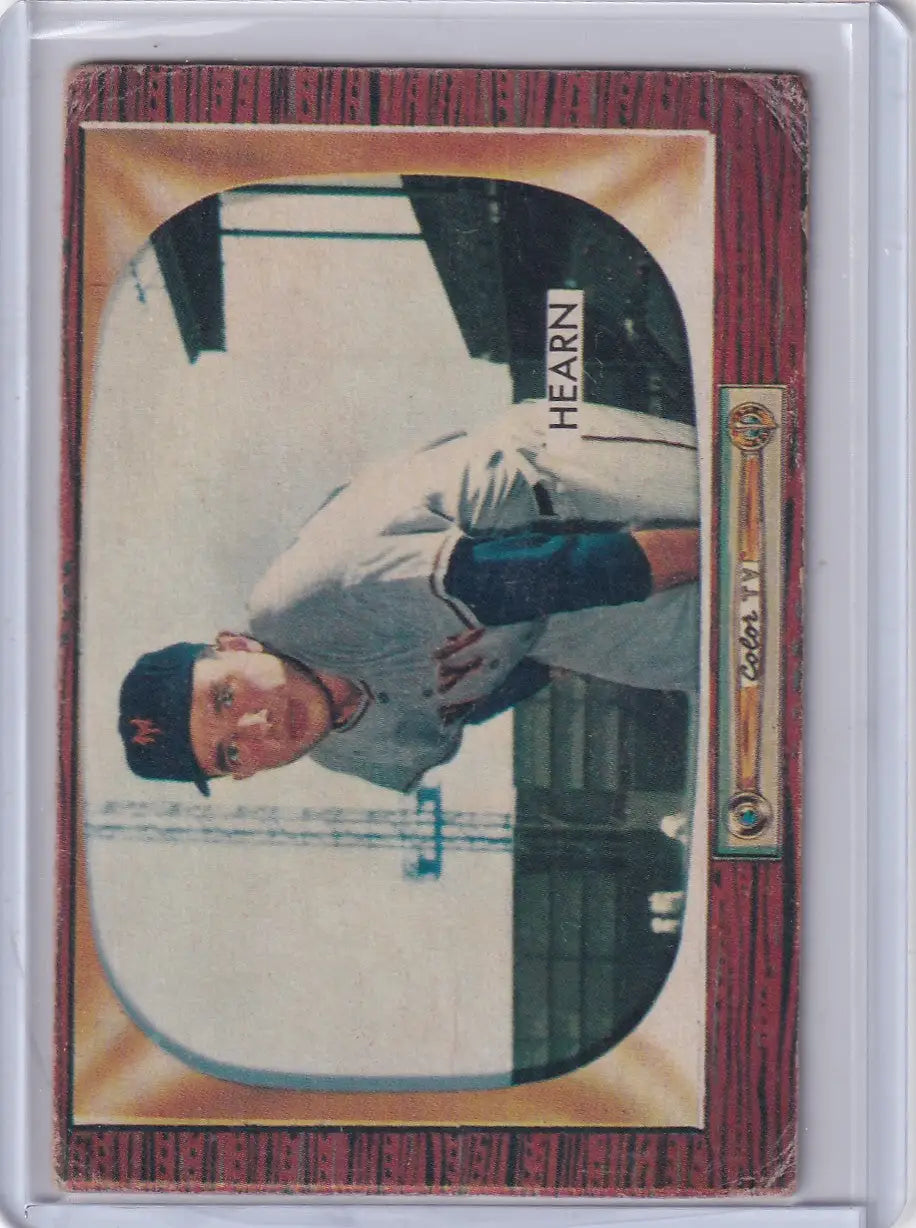 1955 Bowman Baseball #220 Jim Hearn - New York Giants