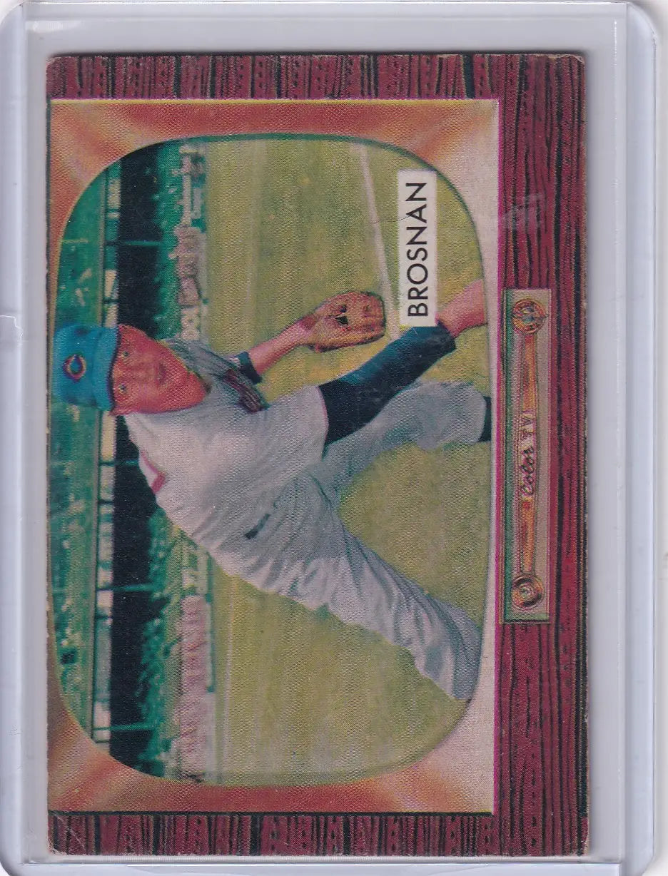 1955 Bowman Baseball #229 Jim Brosnan - Chicago Cubs RC - Baseball Card Single