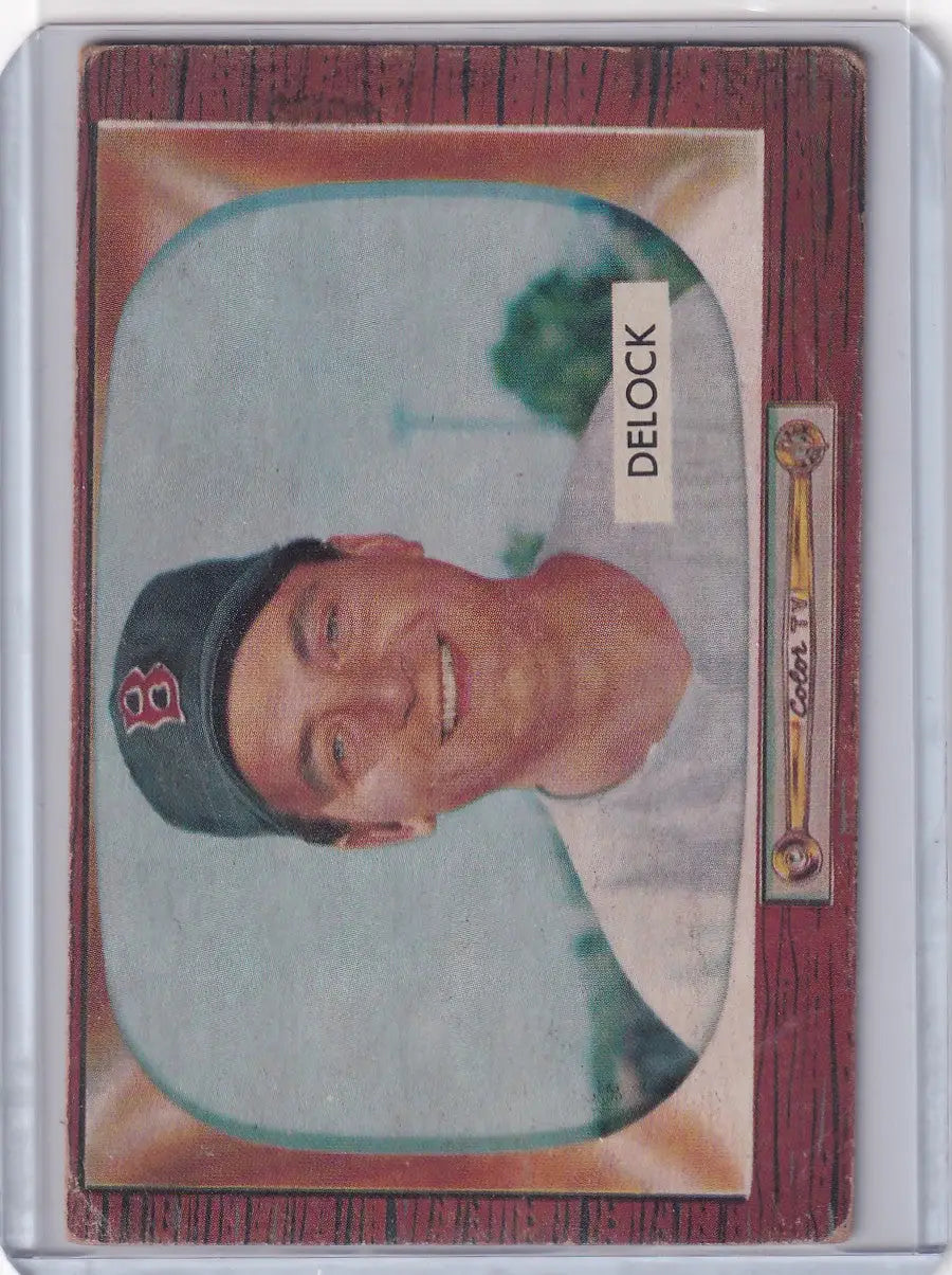 1955 Bowman Baseball #276 Ivan Delock - Boston Red Sox - Baseball Card Single