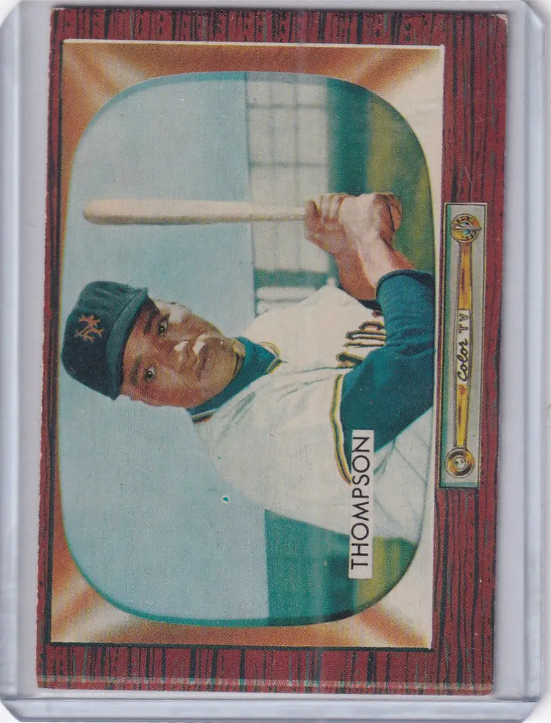 1955 Bowman Baseball #94 Hank Thompson - New York Giants - Baseball Card Single