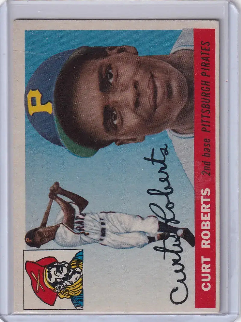1955 Topps #107 Curt Roberts - Pittsburgh Pirates
