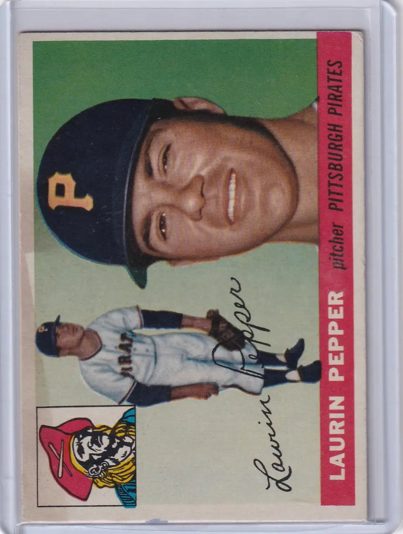 1955 Topps #147 Hugh Pepper - Pittsburgh Pirates