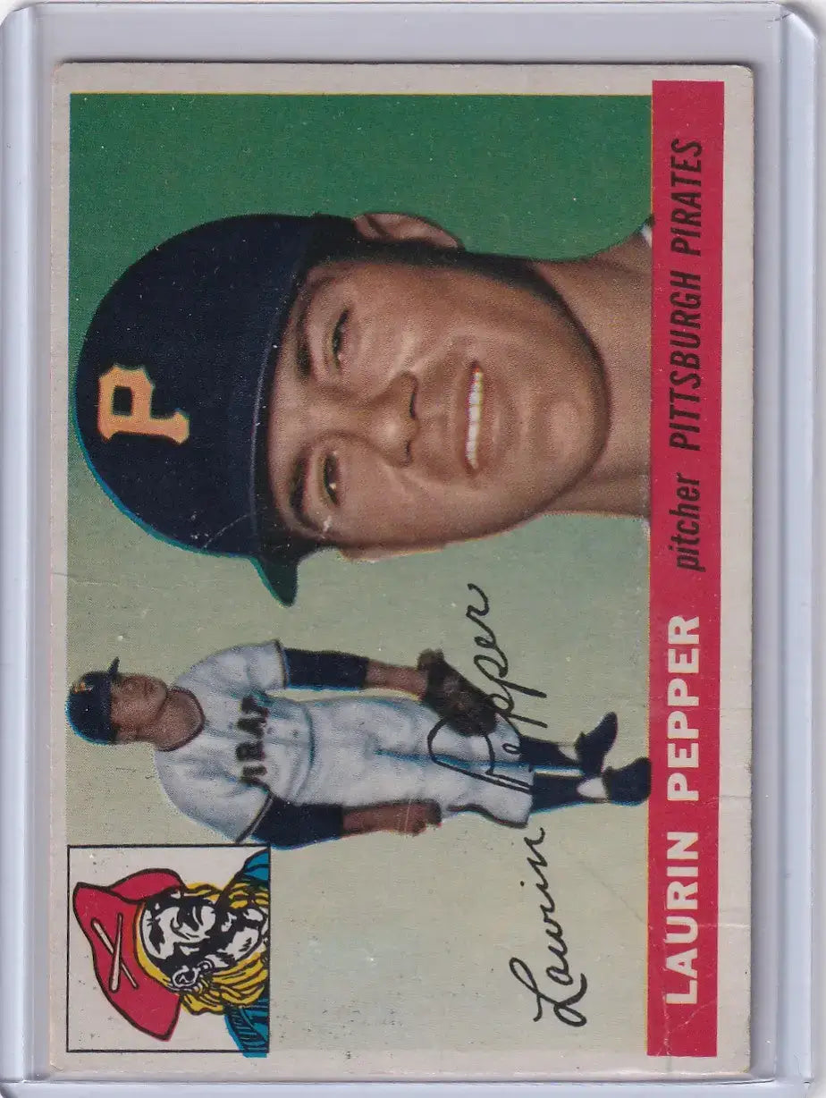1955 Topps #147 Hugh Pepper - Pittsburgh Pirates
