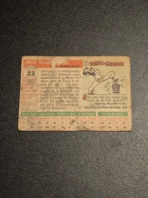 1955 Topps #23 Jack Parks - Baseball Card Single