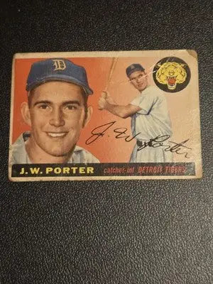 1955 Topps #49 J.W. Porter - Baseball Card Single