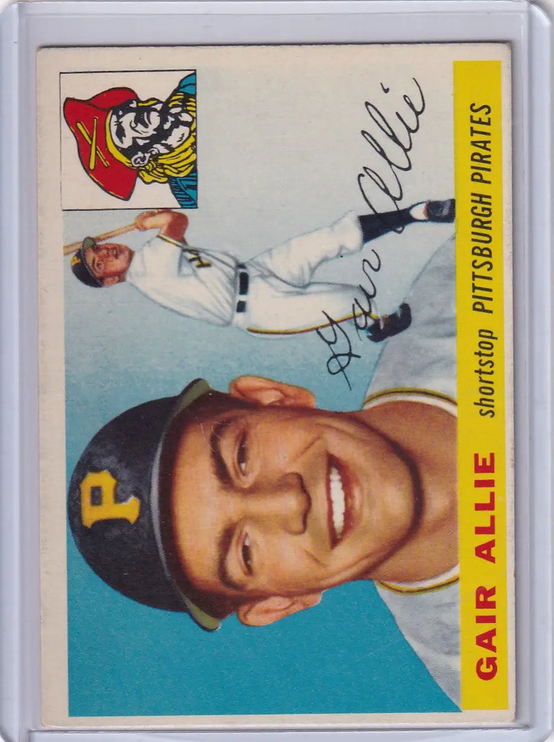 1955 Topps #59 Gair Allie - Pittsburgh Pirates - Baseball Card Single