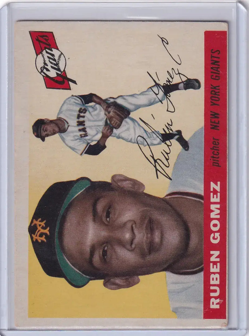 1955 Topps #71 Ruben Gomez - New York Giants