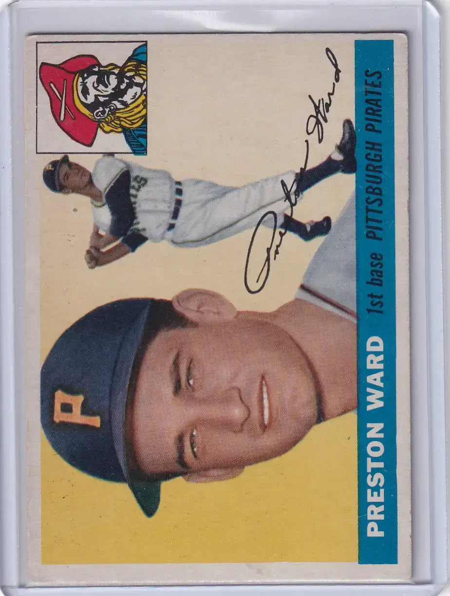 1955 Topps #95 Preston Ward - Pittsburgh Pirates