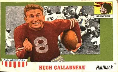 1955 Topps All-American #75 Hugh Gallarneau - Football Card Single