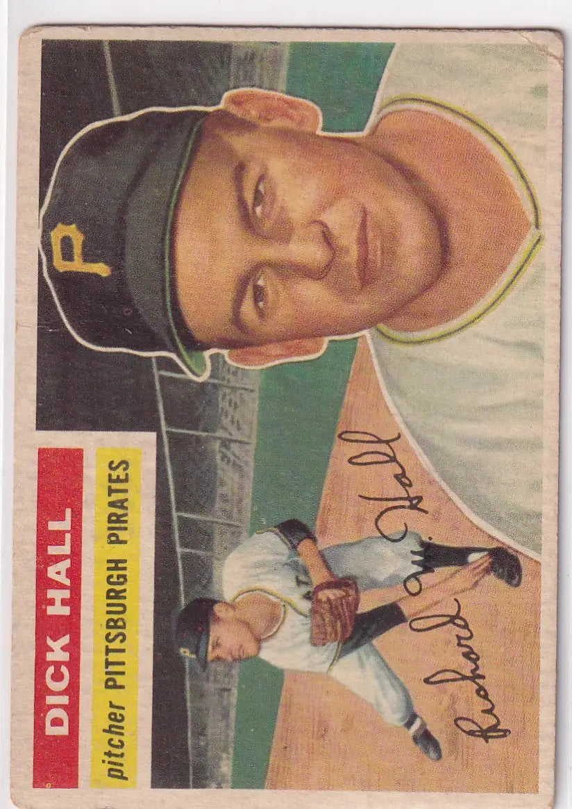 1956 Topps #331 Dick Hall - Pittsburgh Pirates