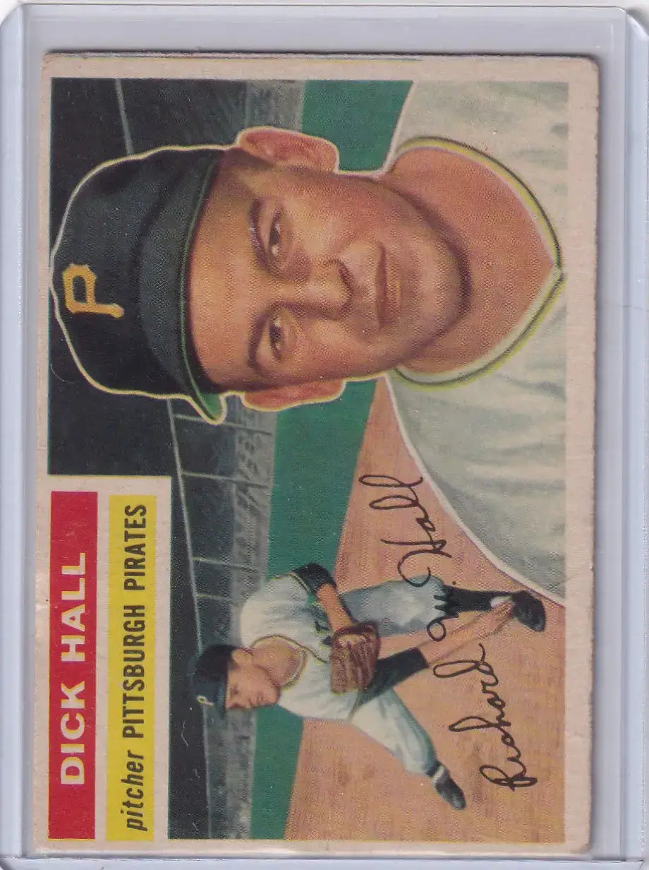 1956 Topps #331 Dick Hall - Pittsburgh Pirates