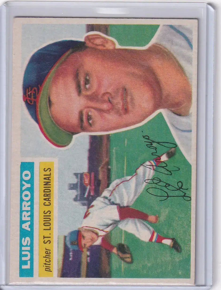 1956 Topps #64 Luis Arroyo - St. Louis Cardinals RC