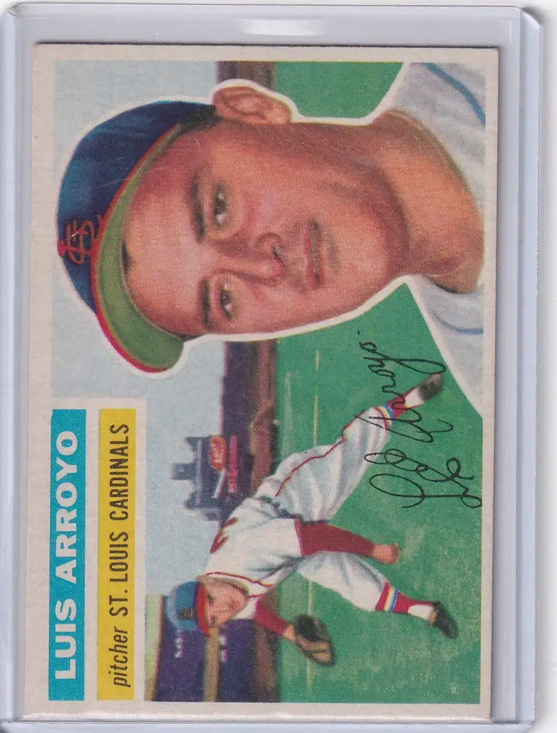 1956 Topps #64 Luis Arroyo - St. Louis Cardinals RC