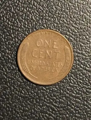 1956 USA 1 Cent Coin - Very Fine Condition Raw Vintage Collectible - Coins & Currency