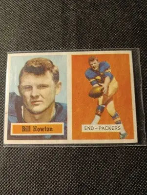 1957 Topps - Billy Howton #33. Green Bay Packers. EX - Football Card Single